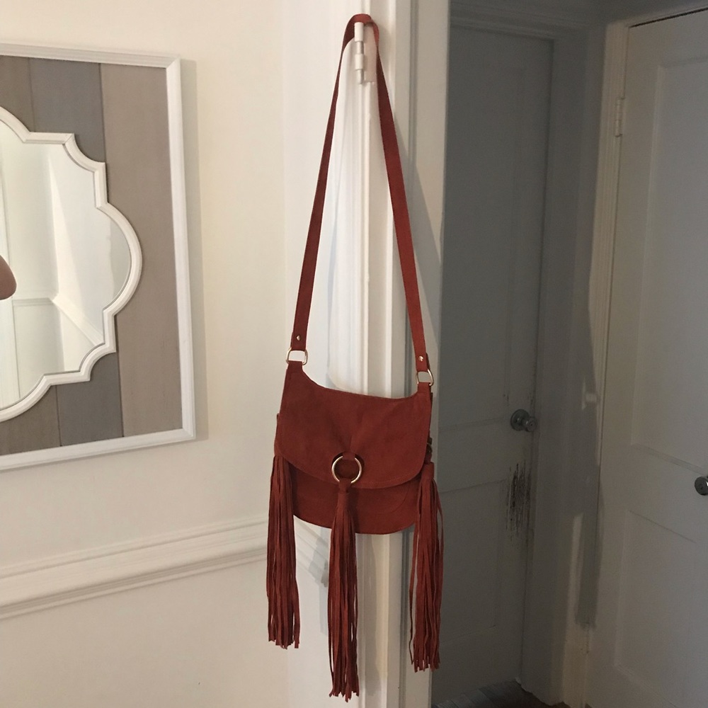Fringe purse